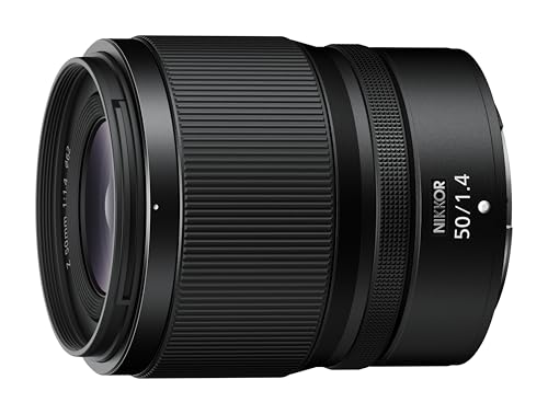 Nikon Nikkor Z 50Mm F/1.4 Obiettivo Per Nikon Z, Autofocus, Effetto Bokeh, A Pieno Formato, Nero [Nital V.I.P.: 4 Anni Di Garanzia]