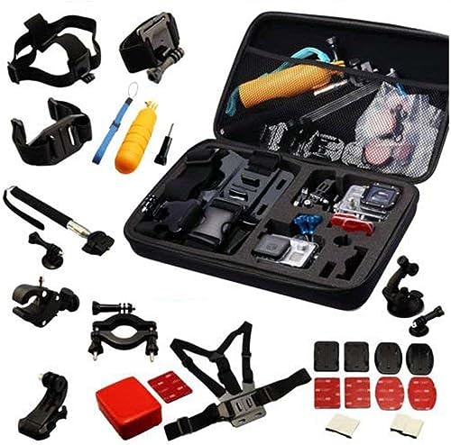 Navitech Kit Combinato Di Accessori Per Action Camera 30-In-1 - Compatibile Con Su7 4K 60Fps Action Camera