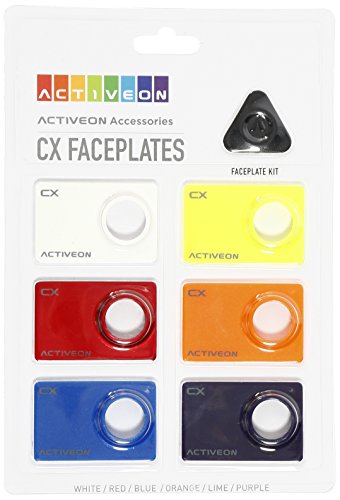 Activeon Ca08Fbs Frontabdeckungen Colorate Per Action Camera Activeon Cx