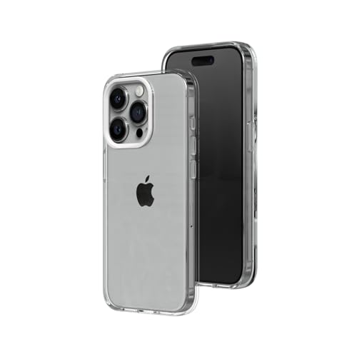 Rhinoshield Crystal Clear Case Compatible With [Iphone 15 Pro] | Advanced Yellowing Resistance, High Transparency, Protective And Customizable Clear P