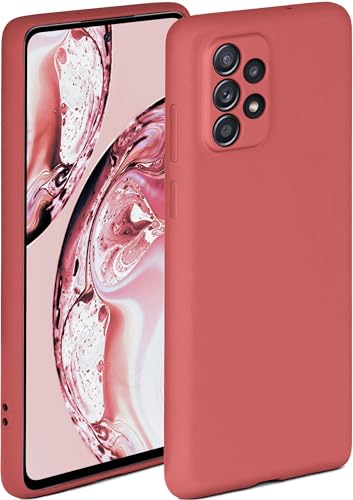 Oneflow Custodia Morbida Compatibile Con Samsung Galaxy A52 / A52S 5G, Custodia In Silicone Con Bordo Rialzato Per La Protezione Dello Schermo, Custod