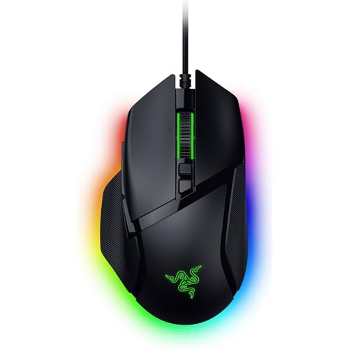 Razer Basilisk V3 35K - Mouse Da Gioco Cablato Ergonomico E Completamente Personalizzabile - Sensore Ottico Focus Pro 35K (Rotellina Hyperscroll, Illu