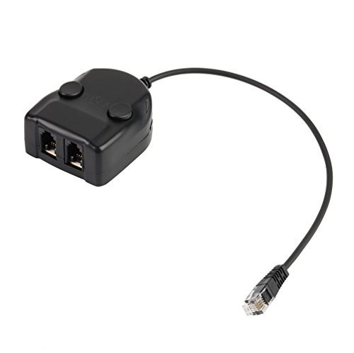 Splitter Training Adapter, Telephone Splitter Training Box Controllo Volume Intelligent Sound Closed Per Telefoni