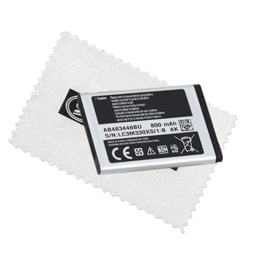 Batteria Originale Samsung Ab463446Bu Per Samsung C3520 C3560 C3750 E1050 E1070 E1080 E1100 E1120 E1150 E1190 E12000 E1230 2210 E2330 E2530 E2600 E321