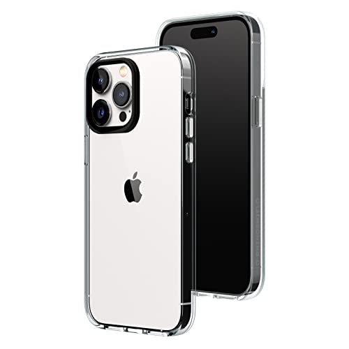 Rhinoshield Crystal Clear Case Compatible With [Iphone 14 Pro Max] | Advanced Yellowing Resistance, High Transparency, Protective And Customizable Cle