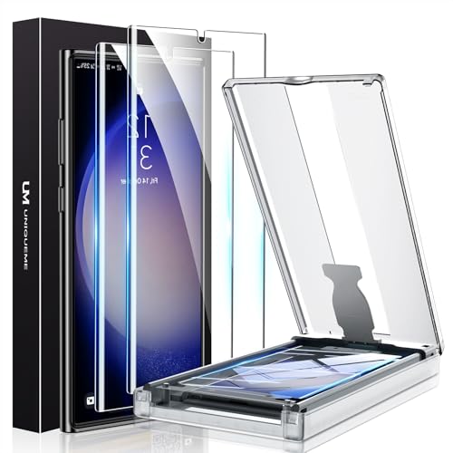 Uniqueme Pellicola Protettiva Per Samsung Galaxy S23 Ultra/S22 Ultra, 2 Pezzi Pet Pellicola, Auto Guarigione, Hd Trasparente Protezione Schermo Per Sa