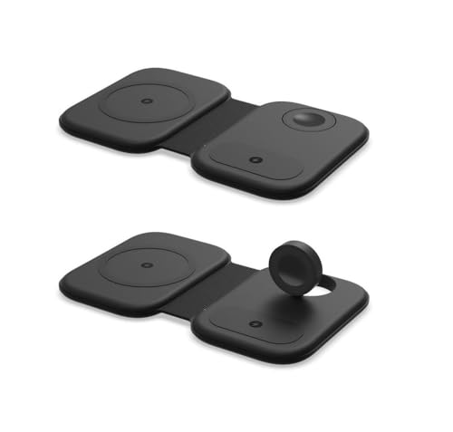 Tempo Di Saldi Caricatore Wireless Senza Fili 3 In 1 Con Stazione Ricarica Magnetica Pieghevole