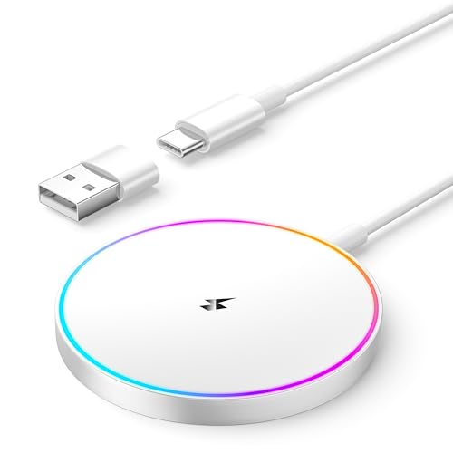 15W Caricatore Wireless Iphone, Mag-Safe Apple Caricatore Ricarica Wireless Per Iphone 15 Pro Max/15 Pro/15 Plus/15/14 Pro/13/12/11, Caricatore Magnet