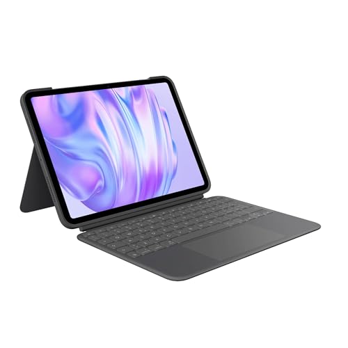 Logitech Combo Touch Per Ipad Pro Da 11 Pollici (M4)(2024) Custodia Con Tastiera - Tastiera Staccabile Retroilluminata Con Supporto, Digitazione Comod