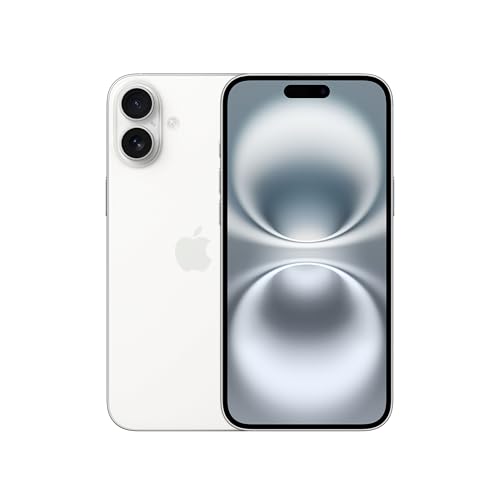 Apple Iphone 16 Plus 128 Gb: Telefono 5G Con Controllo Fotocamera, Chip A18 E Tanta Autonomia In Più. Compatibile Con Airpods; Bianco
