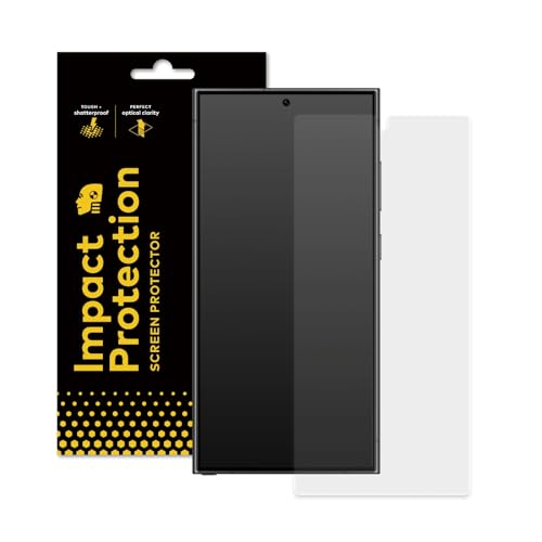 Rhinoshield Screen Protector Compatible With [Galaxy S24 Ultra] | Impact Protection - High Strength Shock Damping/Dispersion Technology - Transparent 