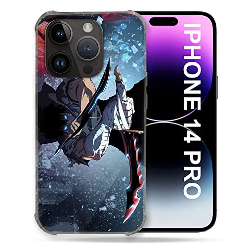 Cover Per Iphone 14 Pro (6.1) Manga Solo Leveling Sung Epee