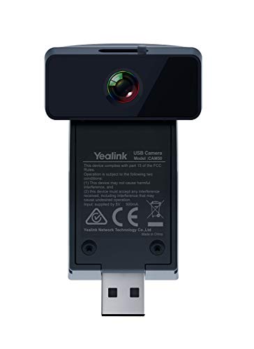 Yealink Cam50 Telefono Voip, Nero