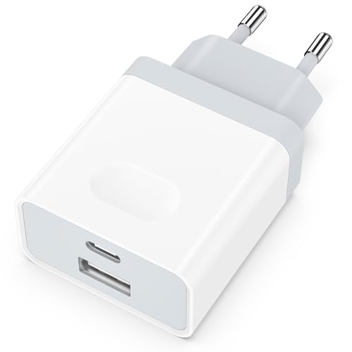 Caricatore Usb C, Presa Alimentatore 20W Replacement For Iphone 16 15 14 13 12 11 Pro Max Se Xs Xr 8 Plus, Samsung S23 S22 S21, Caricabatterie Charger