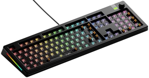 Glorious Gaming Gmmk 3 Pro Barebones Kit Tastiera Personalizzabile, Guarnizioni E Scocca In Alluminio Modulari, 100% Hot Swap, Schiuma Smorzante, Pias