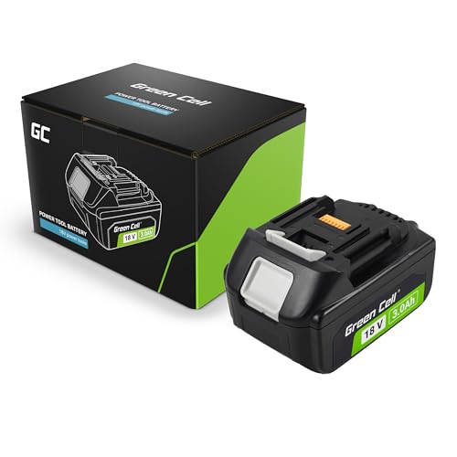 Green Cell Batteria Li-Ion Bl1830B (3Ah 18V) Con Makita Lxt 18 V Bl1830 Bl1850 Bl1840 Bl1860 Bl1815 Bl1820 Lxt400 193533-3 194204-5 194205-3 Con Indic