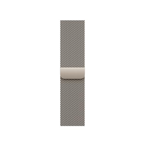 Apple Watch Band - Loop In Maglia Milanese - 42 Mm - Naturale - Misura Unica (Adatta Alla Maggior Parte Dei Polsi)