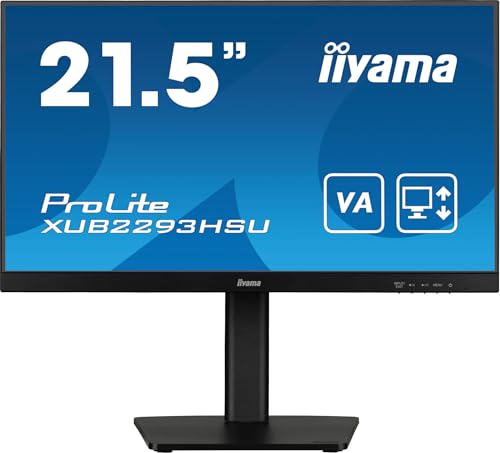 Iiyama Xub2293Hsu-B7-21,5", Ips, 1920X1080/100Hz, 1H1Dp, Has