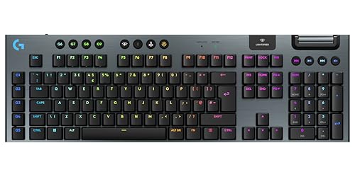Logitech G G915 X Lightspeed Low-Profile Gaming Keyboard - Deu Qwertz-Layout - Bianco