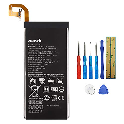 Swark Batteria Di Ricambio Per Blackberry Priv Stv-100 Bat-60122-003 3300 Mah 3.85V