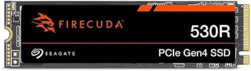 Seagate Firecuda 530R Nvme Ssd 2Tb, For Ps5/Pc, M.2 Pcie Gen4 ×4 Nvme 1.4, 7.300 Mb/S, 3D-Tlc-Nand, 640 Tbw, Refresh, 3 Anni Rescue Service, Zp2000Gm3