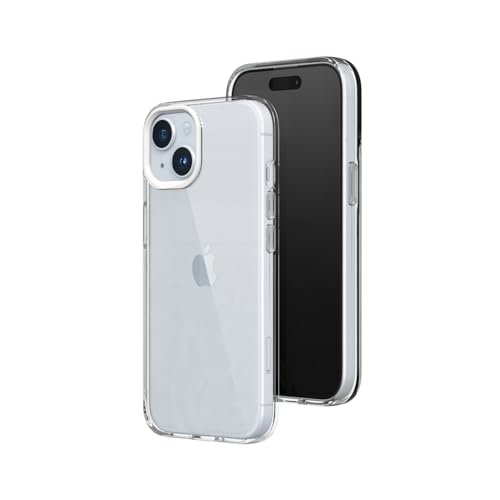 Rhinoshield Crystal Clear Case Compatible With [Iphone 15] | Advanced Yellowing Resistance, High Transparency, Protective And Customizable Clear Phone