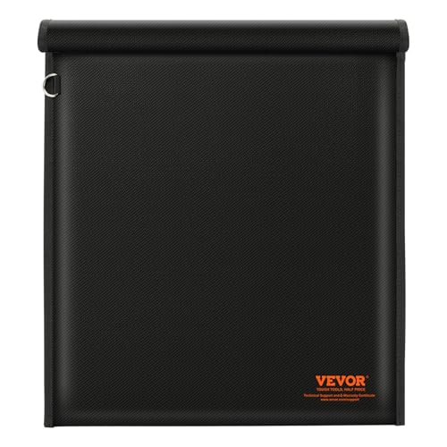 Vevor Borsa Faraday 430 X 381 Mm Set Di Custodie Faraday Per Laptop, Supporto Ignifugo E Impermeabile Per Bloccare Segnale Faraday Per Chiavi Dell'Aut