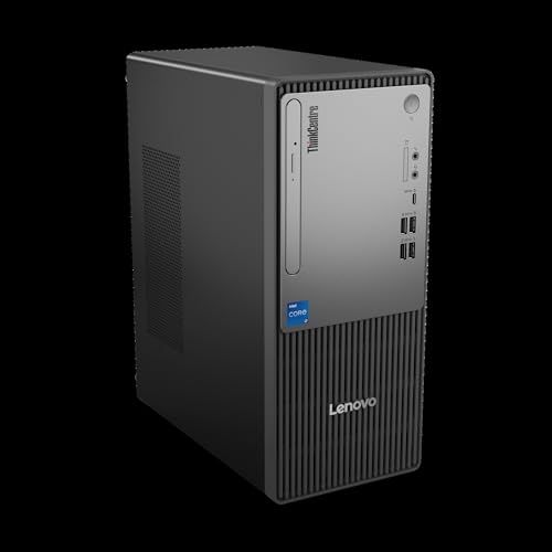 Lenovo - Torre - - Ram 16 Gb - Ssd 512 Gb - Tcg Opal Encryption 2, Nvme - 1Gbe - Win 11 Pro - Monitor: Nessuno - Tastiera: Tedesco - Nero