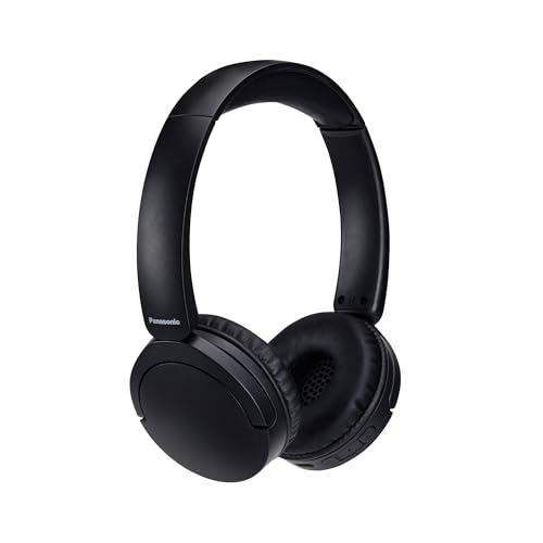 Panasonic Rb-Hf630Be-K Cuffie Street Wireless, Over-Ear, Microfono Integrato, Bluetooth 5.3, Multipoint, Girevoli, Fino A 72 Ore Di Autonomia, Usb-C,