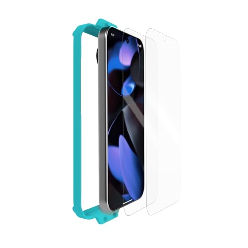 Mous - Pellicola Proteggi Schermo Per Google Pixel 9/Pixel 9 Pro - Vetro Temperato Durezza 9H - Confezione Da 2 - Antigraffio E Infrangibile