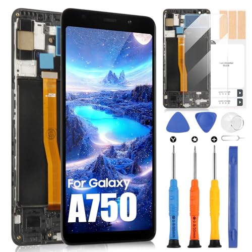 Tft Per Samsung Galaxy A7 2018 Lcd Schermo Per Galaxy A7 2018 A750 Sm-A750 A750F A750Fn A750N A750G A750Gn/Ds Touch Screen Digitizer Full Assembly Con