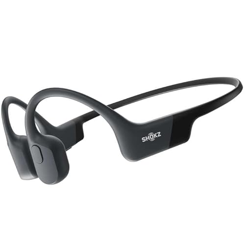 Shokz Openrun Black Bluetooth Wireless Bone Conduction Headset