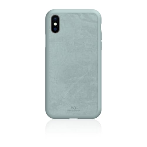White Diamonds Cover In Simil Alcantara Per Iphone Xs/X Colore Azzurro