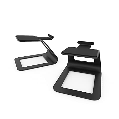 Kanto Se2 Elevated Desktop Speaker Stand For Small Speakers | Black | Pair