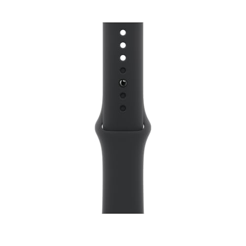 Apple Watch Band - Cinturino Sport - 46 Mm - Nero - M/L