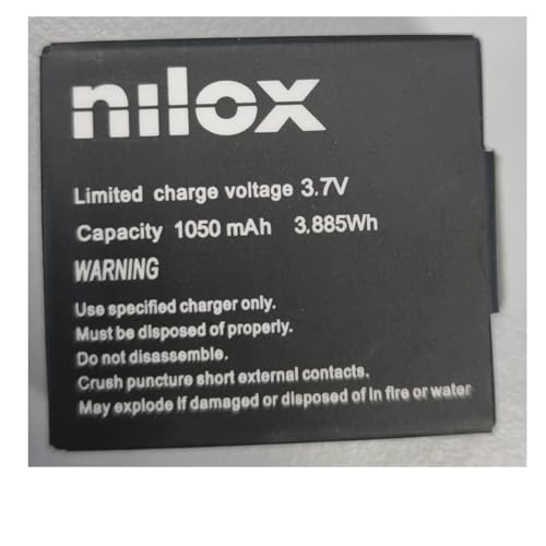Action Cam - Accessori Action Cam Nilox Sport - Batteria Action Cam Dual S/ 4K Dive