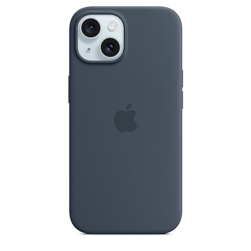 Apple Custodia Magsafe In Silicone Per Iphone 15 - Blu Tempesta 