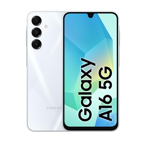 Samsung Galaxy A16 5G, Smartphone Android 14, Display Super Amoled 6.7" Fhd+, 4Gb Ram, 128Gb, Batteria 5.000 Mah, Resistenza Ip54, Memoria Espandibile