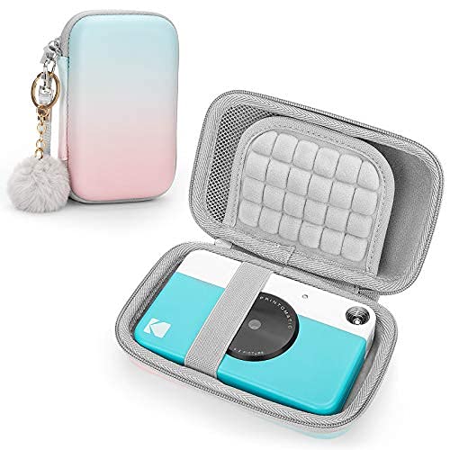 Custodia Per Kodak Printomatic/Mini 2/Smile & Polaroid Snap/Snap Touch, Borsa Rigida In Eva Cover Protettiva Case (Gradient)