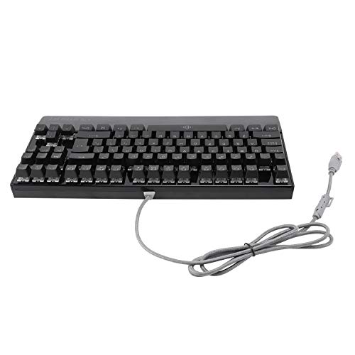 Mogzank K28 Sfondo Gioco Tastiera Meccanica Colorato Led Usb Cavo Gioco Tastiera 26 Tasti Anti-Doppia Immagine Free Mano Cura