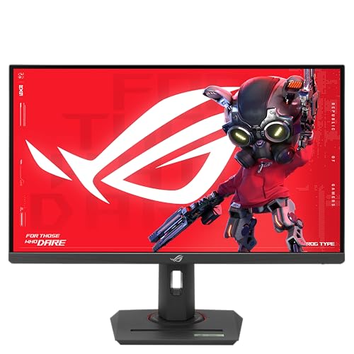 Asus Rog Strix Xg27Ucg Dual Mode Monitor Gaming Da 27” Pollici 3840X2160 4K 160Hz / Fhd 320Hz, Tempo Di Risposta 1Ms, Fast Ips Extreme Low Motion Blur