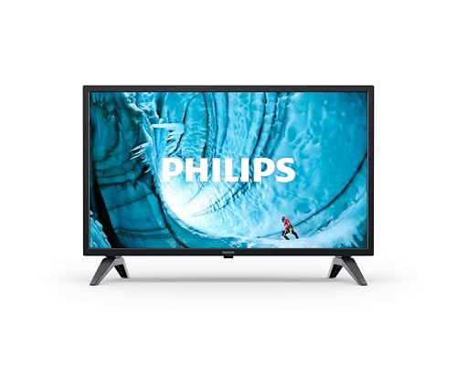 Philips 24Phs6019 Hd Led Smart Tv - Display 24’’ Con Piattaforma Titan Os, Pixel Plus Hd E Audio Dolby Digital, Funziona Con Alexa E Google Voice Assi