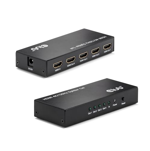 Club 3D Csv-1385 - Splitter 1 Su 4 Hdmi™ 4K120Hz