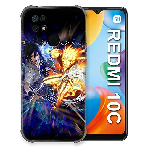 Cover Per Xiaomi Redmi 10C Manga Naruto Vs