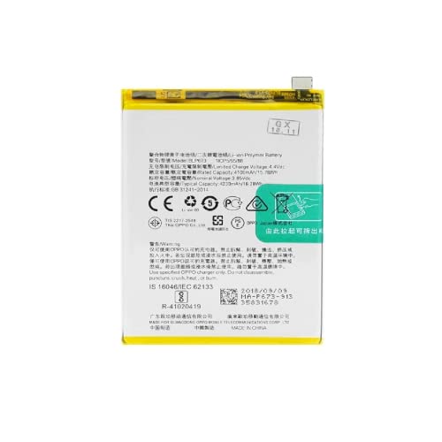 Audiosystem Batteria Compatibile Per Oppo A5 Cph1851 Ax7 Ax5 A3S Cph1853 A31 2020 Cph2015 Cph2073 A8 Blp673 Con Cap. Originale 4230Mah