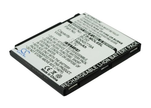 Techtek Batterie Compatibile Con [Motorola] Aura, C257, C261, E690, Em35, K1, Krzr K1, Rizr Z3, Slvr L2, Slvr L7, Slvr L7I, Slvr L8, V3X L6, Ve66, W22