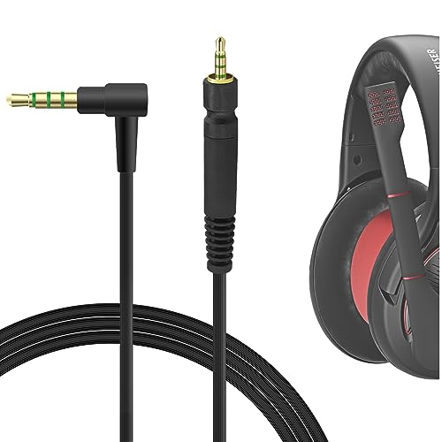 Geekria Replacement Audio Cable Compatible Withgame One, Game Zero, Pc 373D, Gsp 350, Gsp 500, Gsp 600 Gaming Headsets / 2.5Mm Male To 3.5Mm Plug Ster