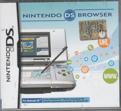 Nintendo Nds Lite Browser + Memory Expansion Pak Kit Per Gioco Online