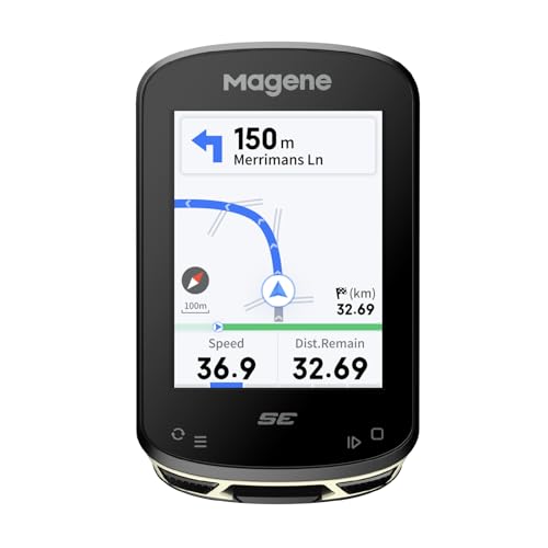 Magene C506Se Gps Ciclocomputer, Display 2,4" A Colori, Navigazione In Pista, Impermeabile Contachilometri, Dati Personalizzati, Bluetooth&Wifi, 11 Li