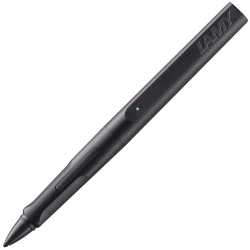Lamy Safari Note+ All Black Penna Ipad -Rifiuto Del Palmo, Sensibilità All'Inclinazione & Impugnatura Ergonomica - Compatibile Con Modelli Di Ipad - D